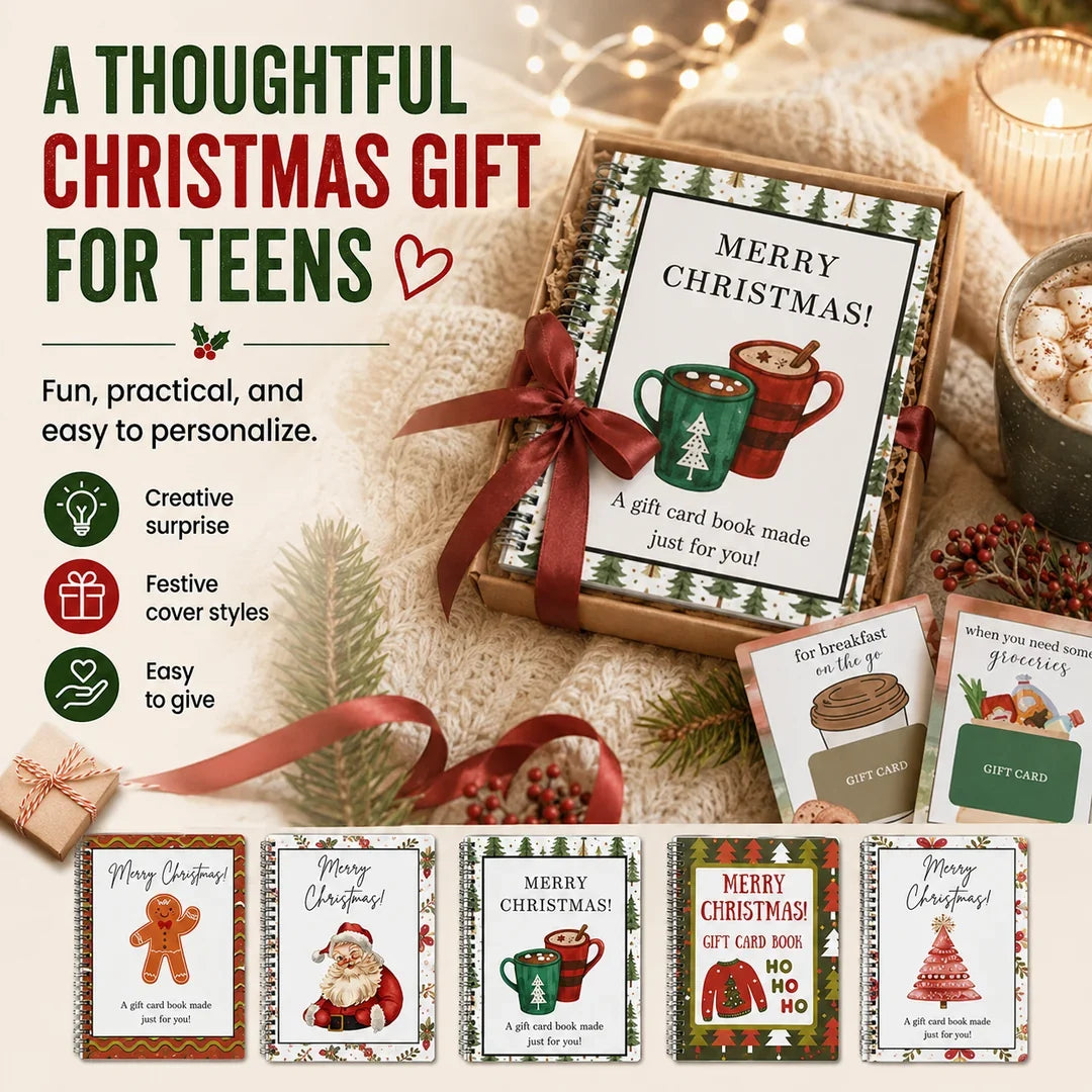 🔥Christmas Gift Card Book