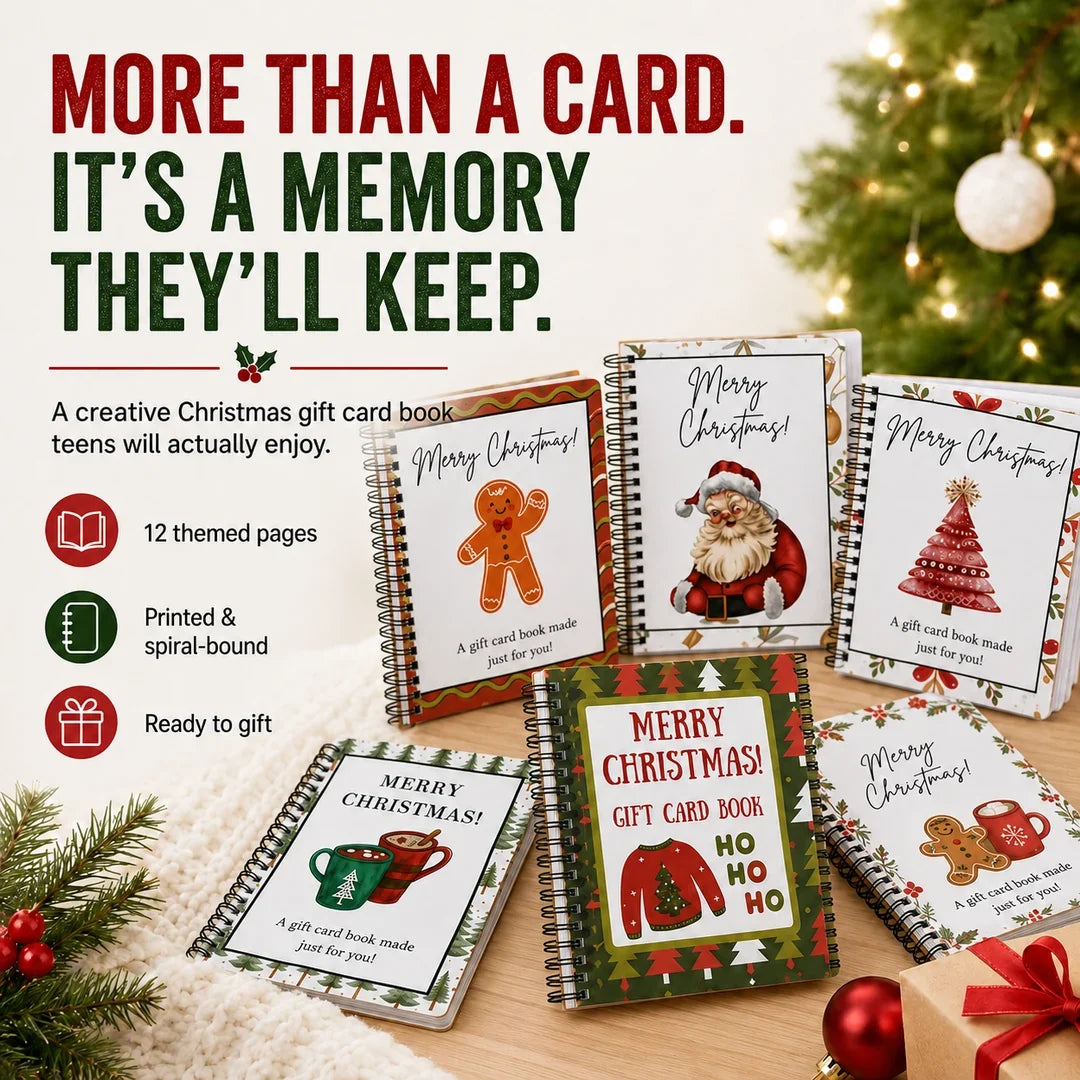 🔥Christmas Gift Card Book