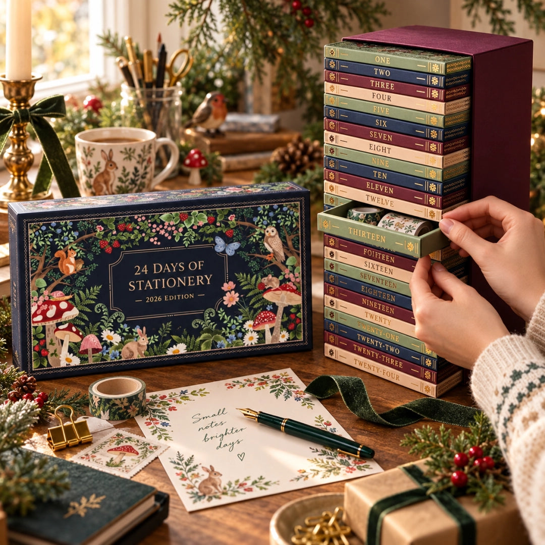 Advent Calendar 2026 Stationery Christmas Gift Set