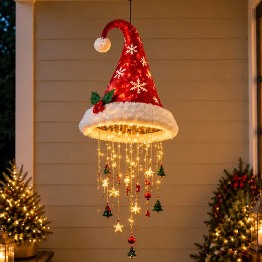 🎄✨ Christmas Hat Pendant Light
