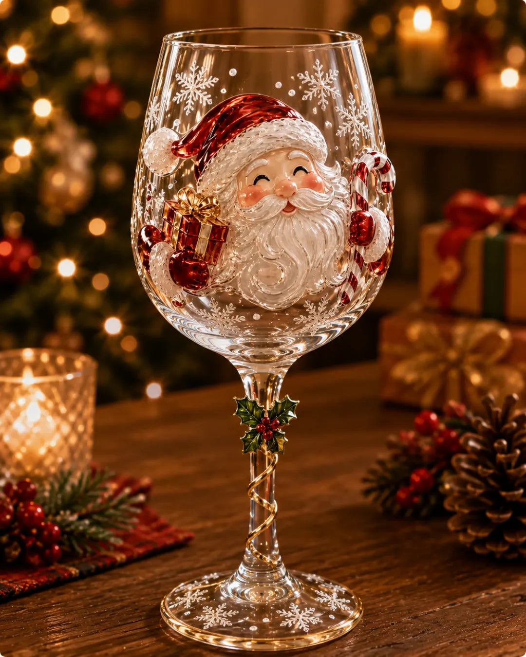 Christmas Wine Glass Collection Gift Box Set🎁