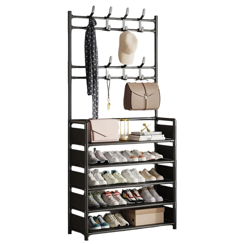 🏠Entryway Shoe & Coat Rack – Multi-functional, sturdy & space-saving ✨