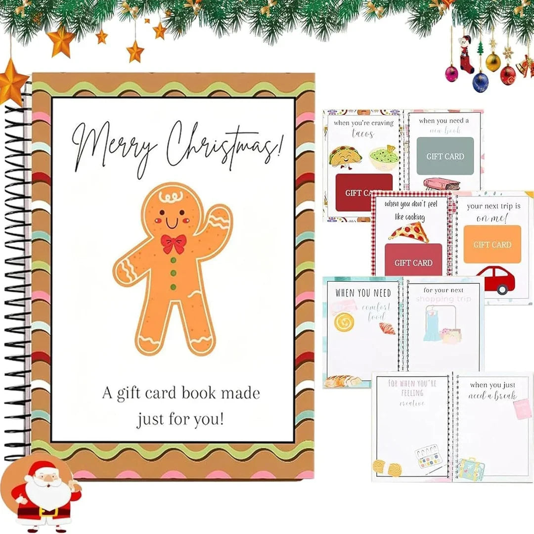 🔥Christmas Gift Card Book