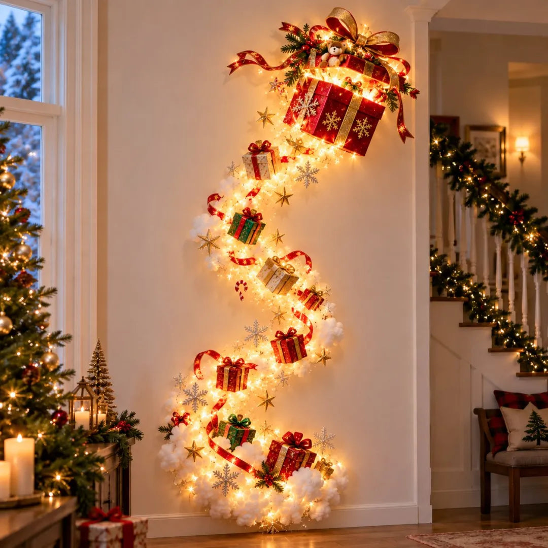 🔥Hot Selling✨Christmas Magic Trail Wall Light - A Little Christmas Magic Right on Your Wall✨