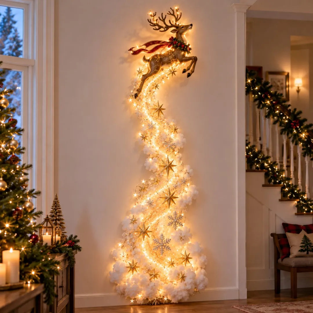 🔥Hot Selling✨Christmas Magic Trail Wall Light - A Little Christmas Magic Right on Your Wall✨